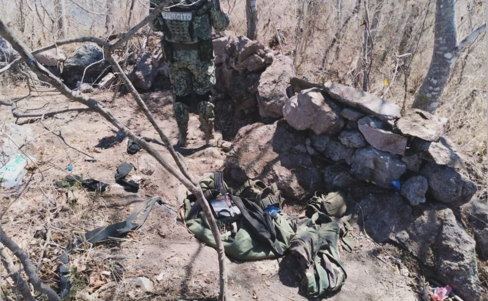 Los elementos de seguridad que permanecían en la sierra de Badiraguato, reportaron el ataque a través de radio. Foto: Archivo
