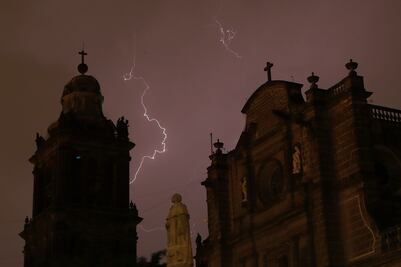 Reportan lluvia ligera en 4 delegaciones de la capital