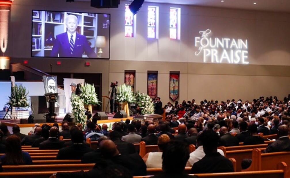 Comienza funeral de George Floyd, cuya muerte desató protestas en EU