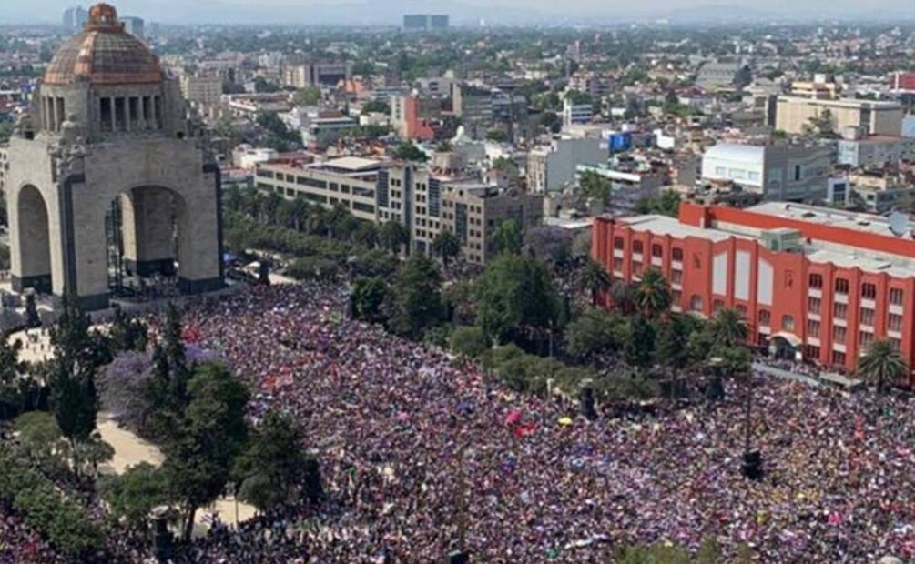 Marcha 8M 2023. Foto: Archivo/ El Universal 