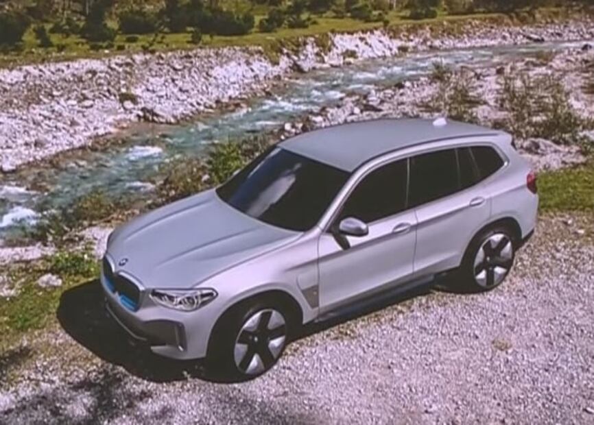 BMW adelanta imagen de su primera SUV eléctrica