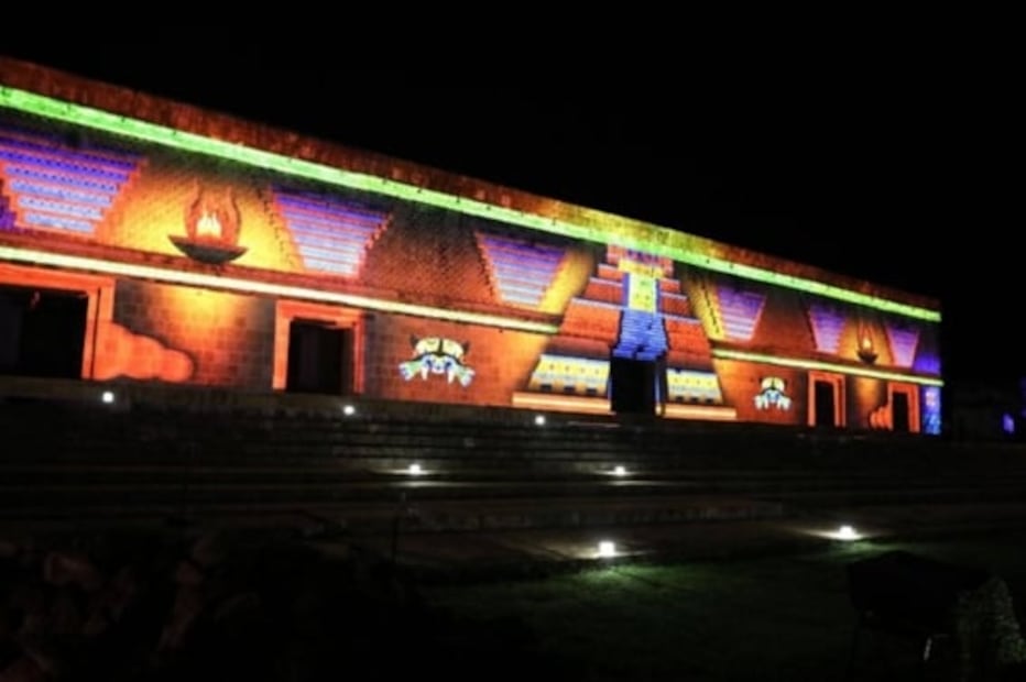 En septiembre zona arqueológica de Uxmal contará con espectáculo de video mapping 