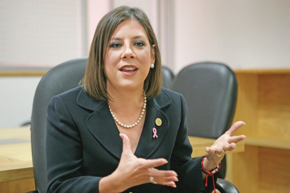 Gina Andrea Cruz (PAN), presidenta de la Comisión de Hacienda (IVÁN STEPHENS. EL UNIVERSAL)