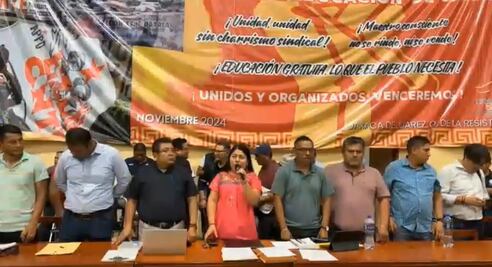 “Saldremos con más fuerza”, advierte Sección 22 del SNTE; exigen la abrogación de la Ley del ISSSTE