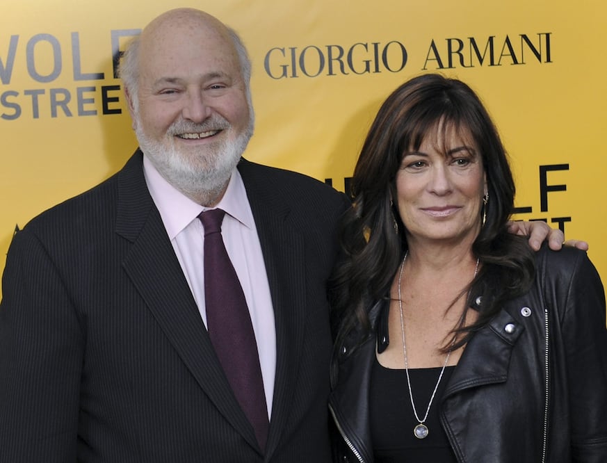 Rob Reiner y su esposa Michele Singer.
Foto: EFE / Peter Foley, archivo