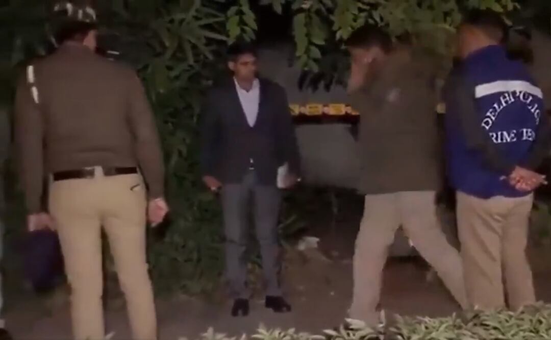 "Se produjo una explosión cerca de la embajada de Israel en Nueva Delhi" de la que no se reportaron víctimas, informó el Ministerio de Exteriores de Israel en un comunicado. Foto: Tomada de video.