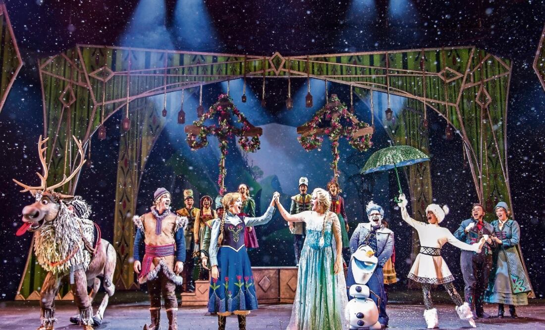 El espectáculo recrea durante 90 minutos el largometraje animado con actores y marionetas (FOTOS: DISNEY)