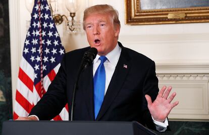 Trump anuncia que no certificará el acuerdo nuclear con Irán