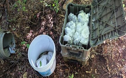 Localizan y destruyen 100 artefactos explosivos artesanales en Sinaloa