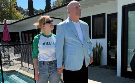 Así luce Bruce Willis en las nuevas fotos que compartió su hija Tallulah