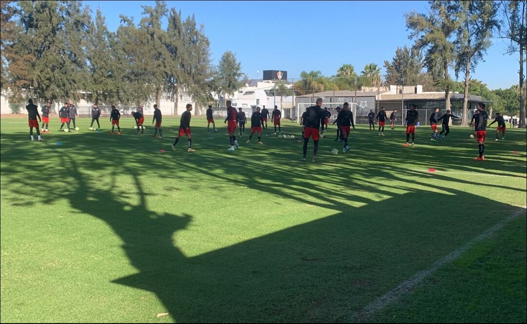 Los jugadores rojinegros se prepararán en La Madriguera hasta el próximo sábado. FOTO: Hugo Ramírez