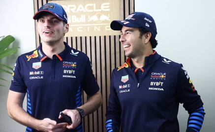 Checo Pérez fue octavo y Max Verstappen tercero en la carrera Sprint de Brasil