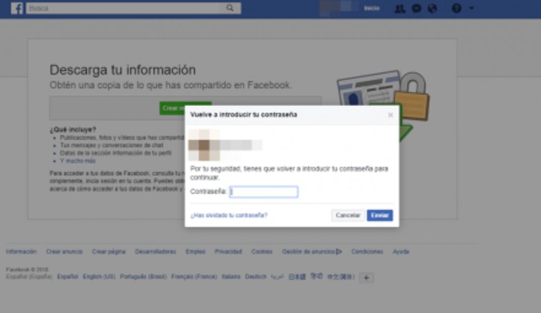 Cómo descubrir todo lo que Facebook sabe sobre ti
