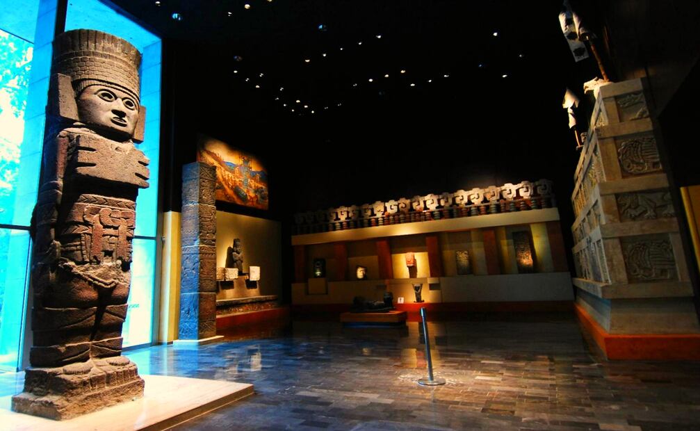 Museo Nacional de Antropología en la CDMX. Foto: Archivo EL UNIVERSAL