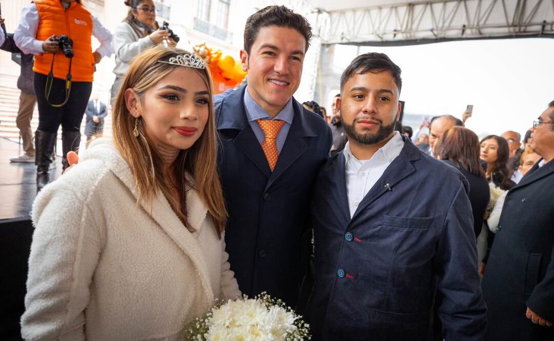 Estas uniones ante la Ley se consolidaron mediante el programa de Matrimonios Colectivos en su edición 2025. Foto: Especial