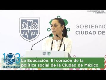 Sheinbaum anuncia 330 pesos mensuales para alumnos de educación básica