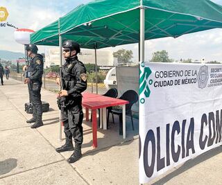 SSC refuerza vigilancia con 300 elementos policiacos