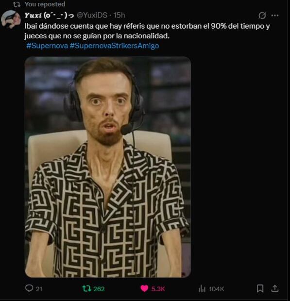 Foto: Captura de pantalla en X