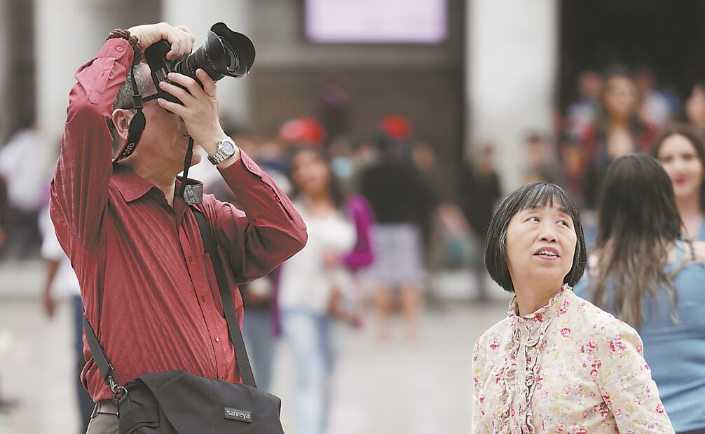 Turismo internacional. Foto: EL UNIVERSAL