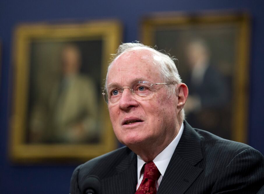 Juez Anthony Kennedy (Foto: AFP)