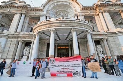 Sindicato del INBA mantendrá manifestaciones si no hay diálogo