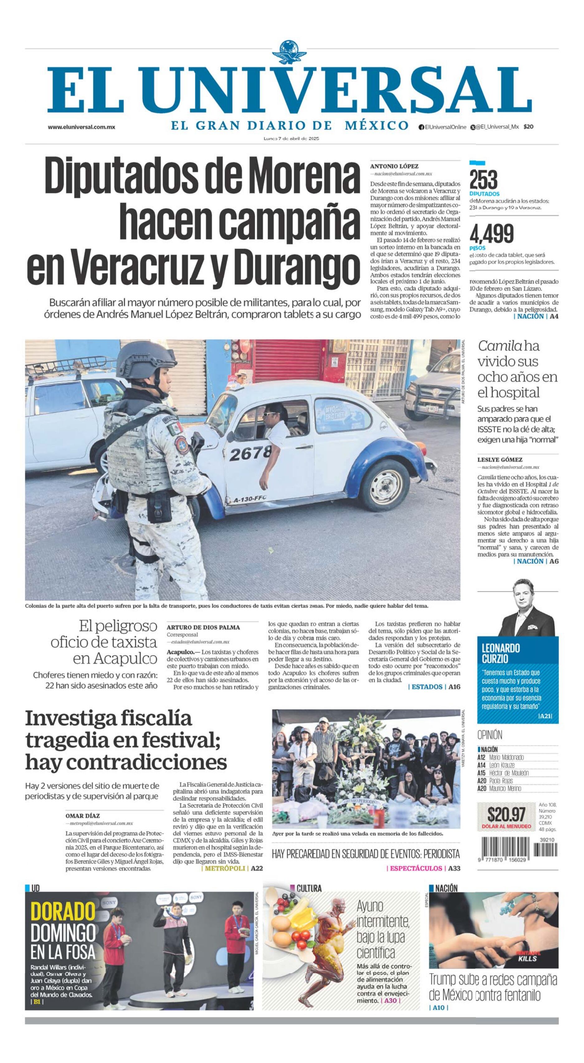 Portada impresa