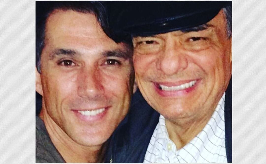 Sergio Mayer y José José. Foto: Instagram 