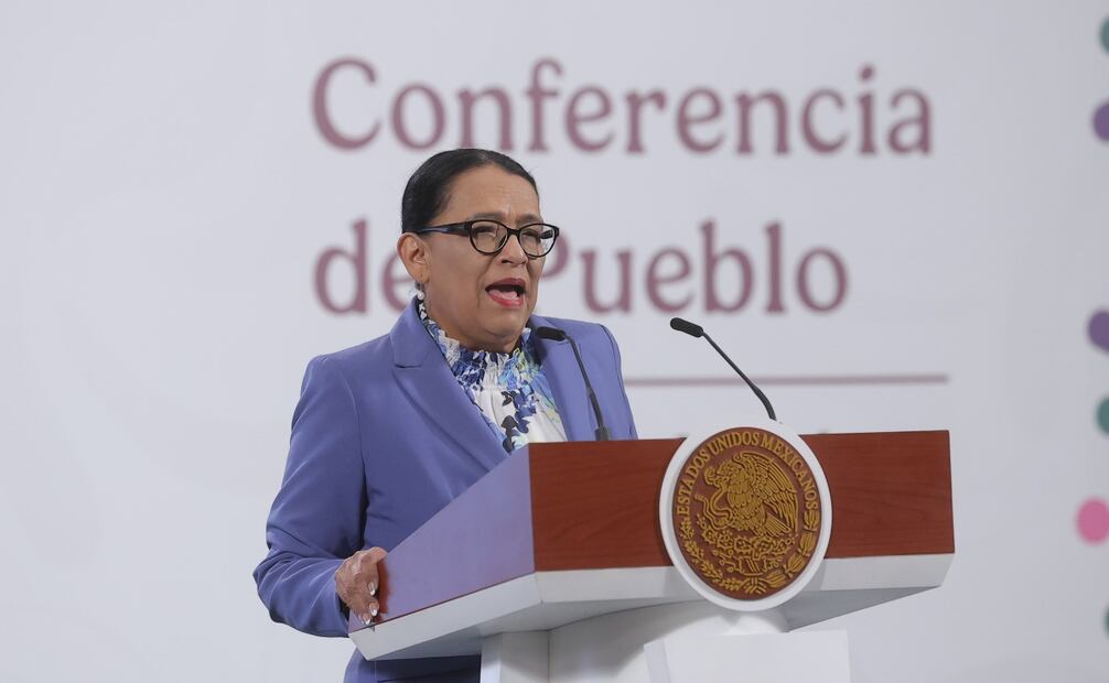 Rosa Icela Rodríguez, titular de la Secretaría de Gobernación (Segob), indicó que el encuentro que se tenía programado para hoy entre la presidenta Claudia Sheinbaum Pardo y el mandatario estadounidense, Donald Trump, en el marco del G7 en Canadá, “puede tener lugar en otro momento”. Foto: Gabriel Pano / EL UNIVERSAL