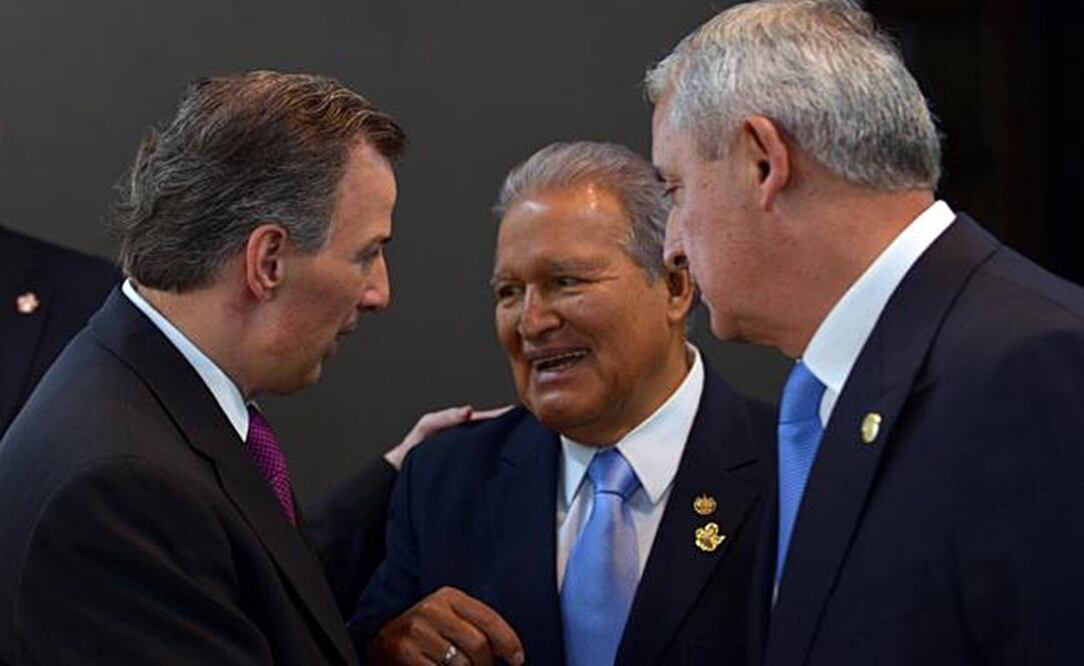 En Guatemala, el canciller José Antonio Meade recibió saludos y expresiones de pronta recuperación para el presidente Enrique Peña Nieto Foto: Especial