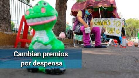 Feriantes recurren al trueque para sobrevivir al Covid