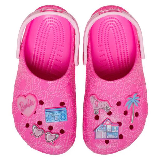 Kids' Mattel Pink Barbie Classic Clog. Foto: crocs.com