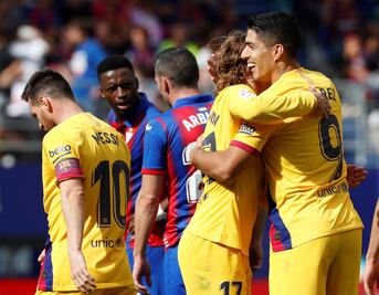 Barcelona goleó al Eibar con anotaciones de la MSG