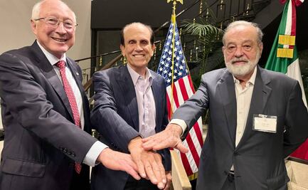 Embajador Ken Salazar dialoga con Carlos Slim; “T-MEC nos brinda oportunidades únicas”, dice