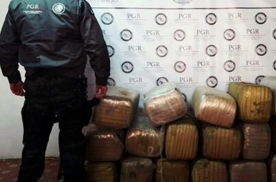PGR decomisa marihuana y armamento en Sonora