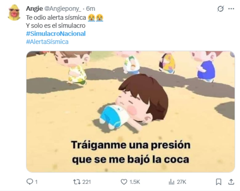Memes. Foto: Captura de pantalla X