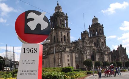 A consulta, permanencia de antimonumento por 50 años del movimiento 2 de octubre