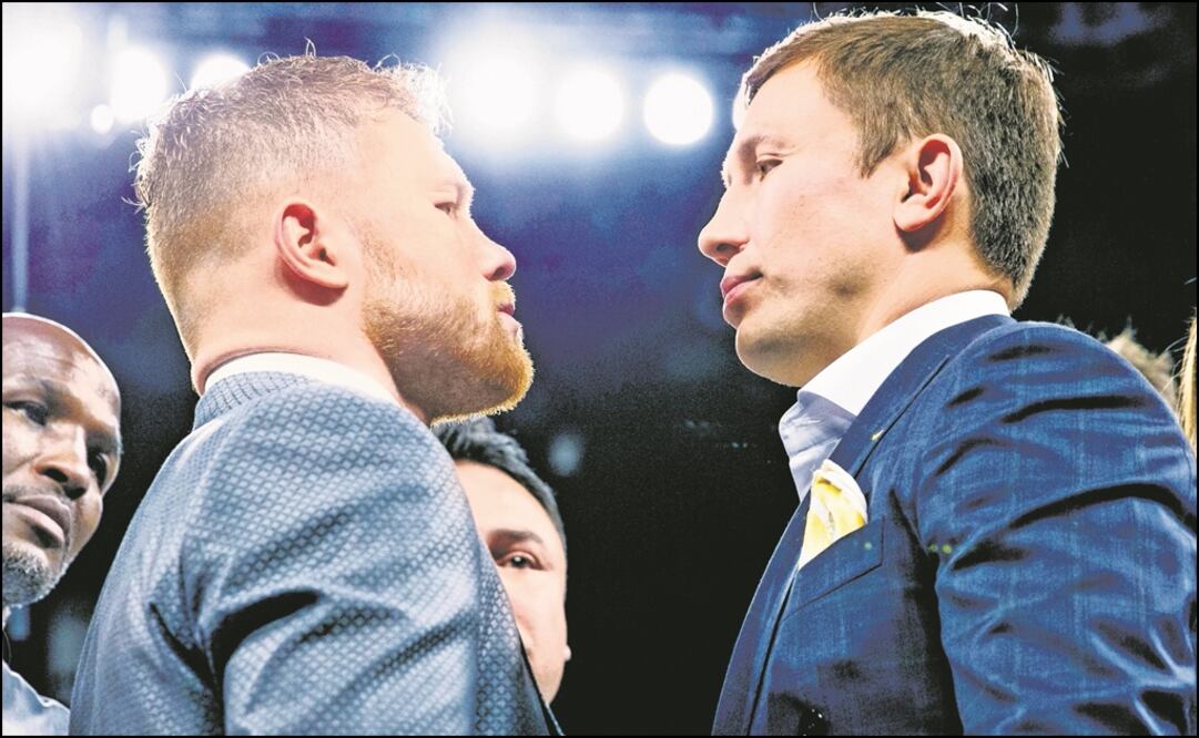 Gennady Golovkin y Canelo Álvarez se han enfrentado en dos ocasiones. Foto: AP