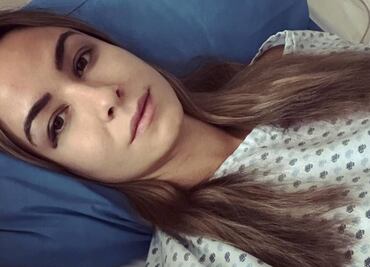 Odalys Ramírez advierte desde el hospital y con el ojo morado: "aléjense de los mariscos"