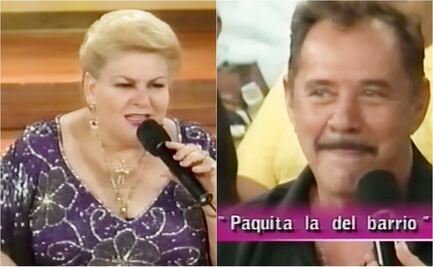 La ocasión en que Paquita la del barrio se reencontró con su exmarido en TV; él quería reconquistarla