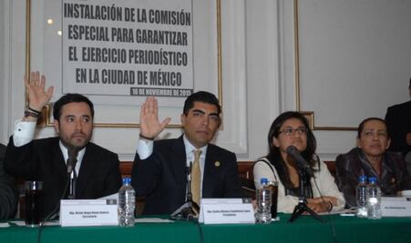 Instalan comisión sobre ejercicio periodístico en la ALDF