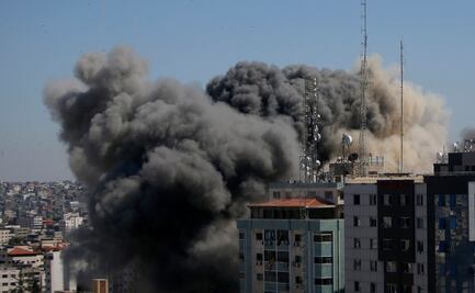 Israel bombardea otra torre en Gaza, sede de agencia AP y Al Jazeera