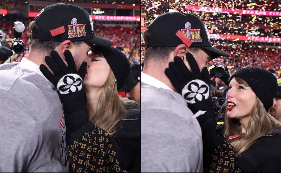 Así celebraron Taylor Swift y Travis Kelce el triunfo de Chiefs / Foto: Especiales
