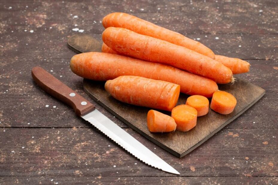 Beneficios de las zanahorias. Fuente: Freepik
