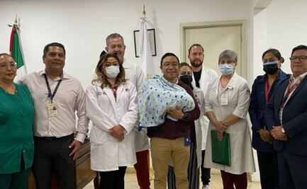 Con un mes, bebé abandonado en Tultitlán es dado de alta: Martí Batres; fue entregado al DIF