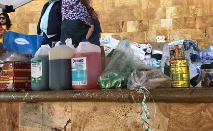 Vecinos de Tultepec reúnen material médico y víveres 