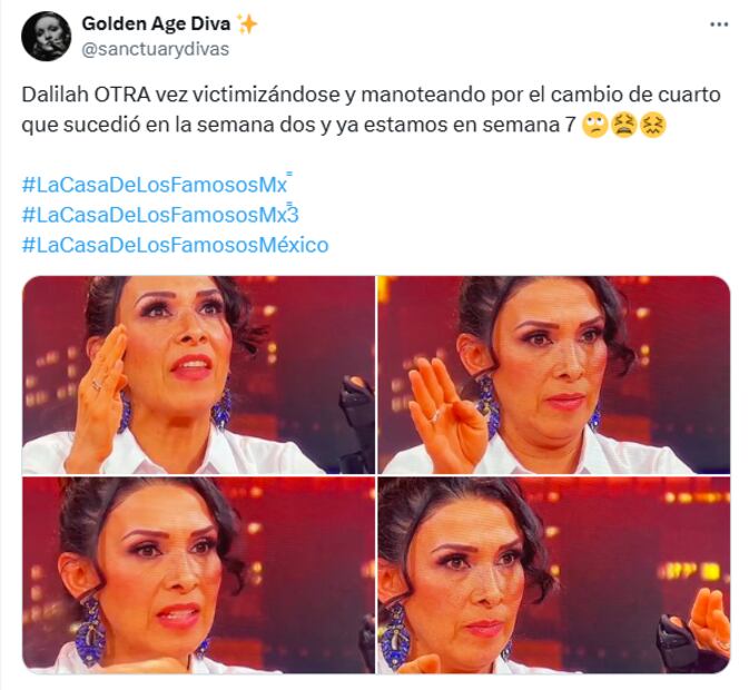 Memes de la séptima noche de nominaciones en La Casa de Los Famosos 2025. Foto: X