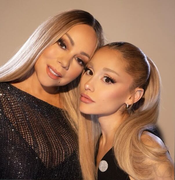 Diferentes teorías indican que Mariah Carey, quien fue novia de Luismi, influenció a la cantante. Foto: Instagram