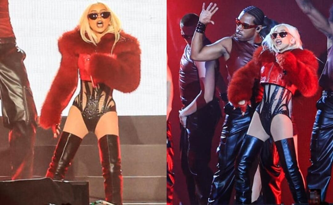 La cantante estadounidense Christina Aguilera durante el segundo día del Festival Tecate Emblema en el Autódromo Hermanos Rodríguez. Fotos: Gabriel Pano/EL UNIVERSAL.