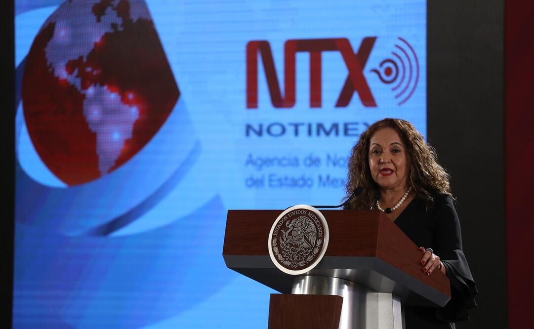 Sanjuana Martínez, directora de Notimex. Foto: Archivo / EL UNIVERSAL