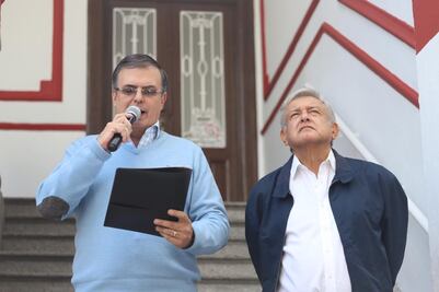 AMLO plantea a Trump concluir renegociación de TLCAN